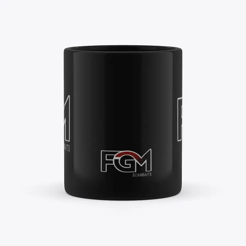 New FGM Black Mug